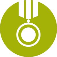 icon-survival-bushcraft-wildnisschule-lupus-Medalie Medal by iconsphere from the Noun Project