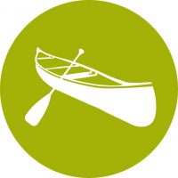icon-survival-bushcraft-wildnisschule-lupus-kanu Canoe by Elijah Bruce from the Noun Project