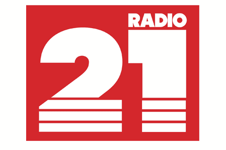 Das Logo des Radiosenders Radio 21