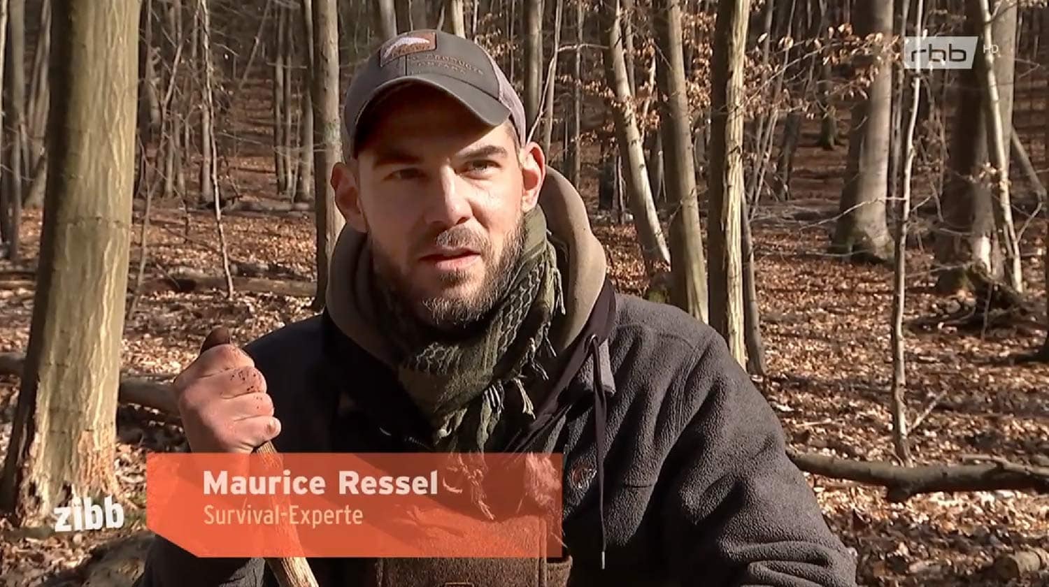 TV-Beitrag über den deutschen Survival-Experten Maurice Ressel