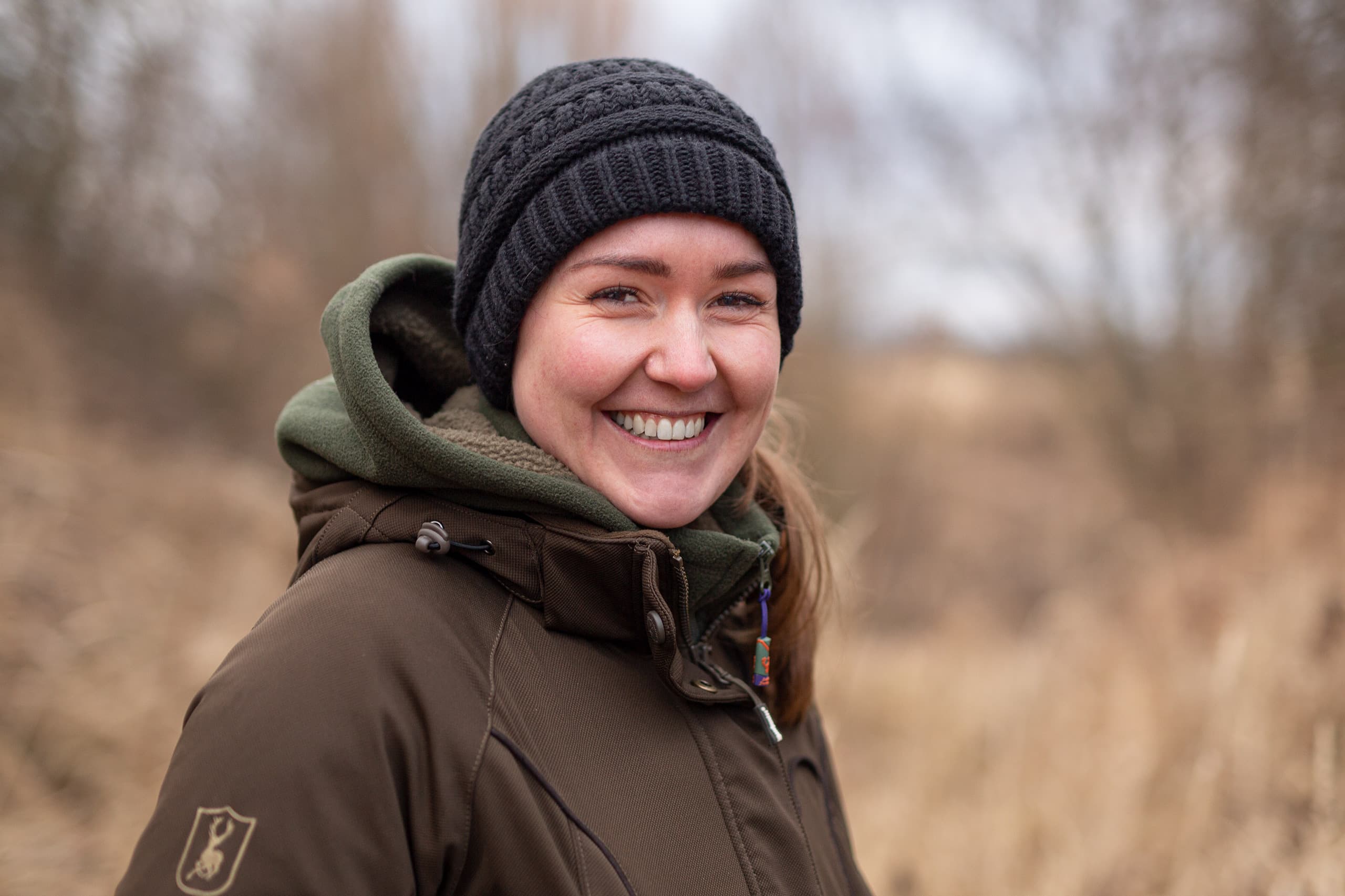 Portrait unserer Jagdlehrerin für Wildbrethygiene und Landbau Sophia Runge