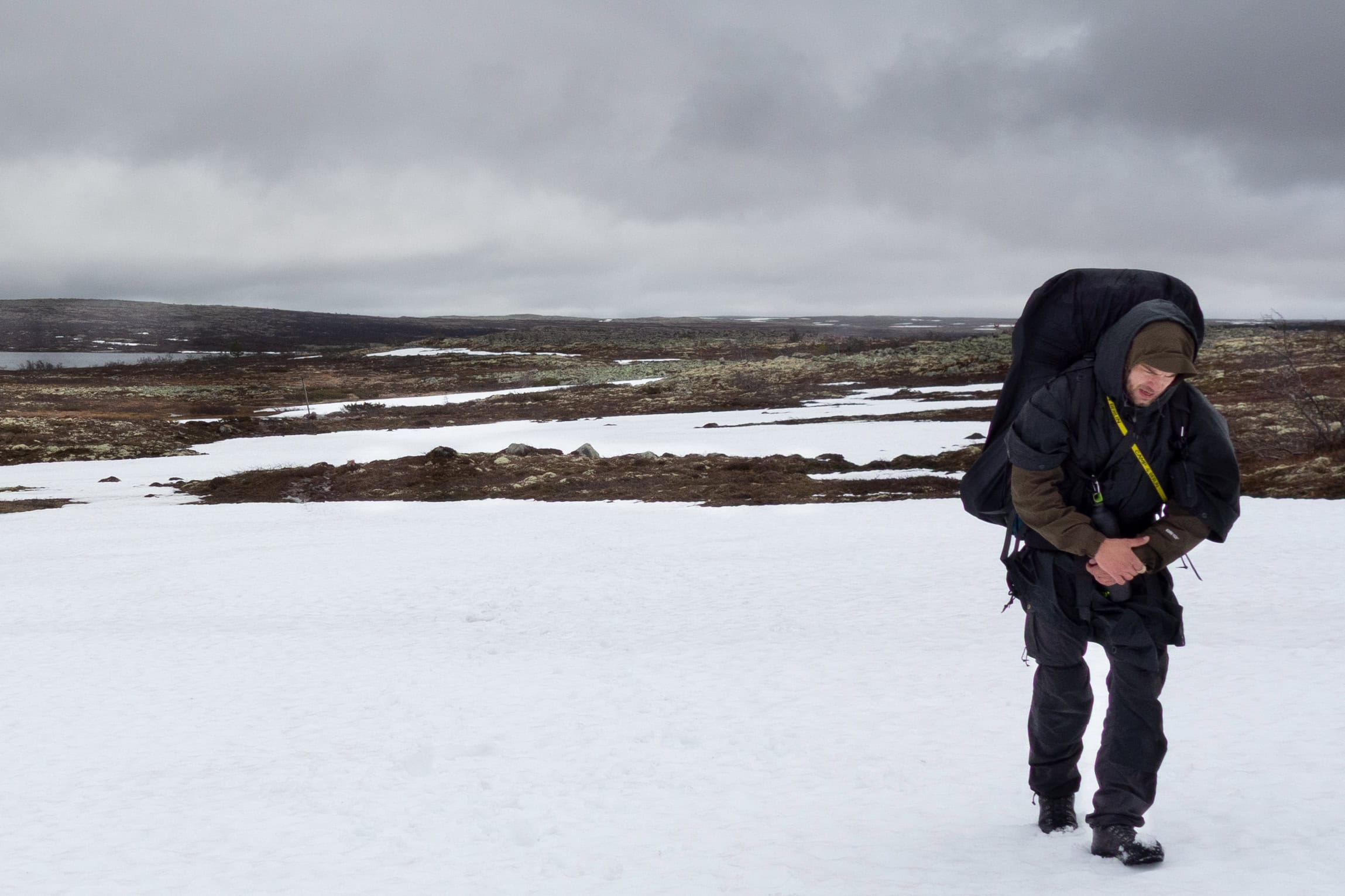 Maurice Ressel im Sarek Nationalpark Schweden – Wildnis-Expedition als Grundlage der Dimension Tiefe