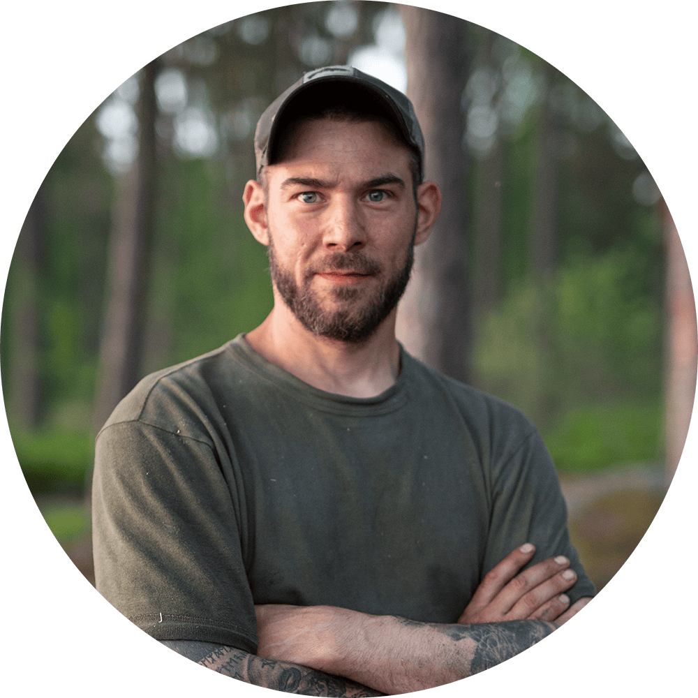 Maurice Ressel, Survival-Experte und Gründer der Wildnisschule Lupus